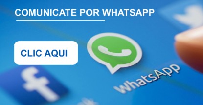 comunicate por whatsapp a su salud integral